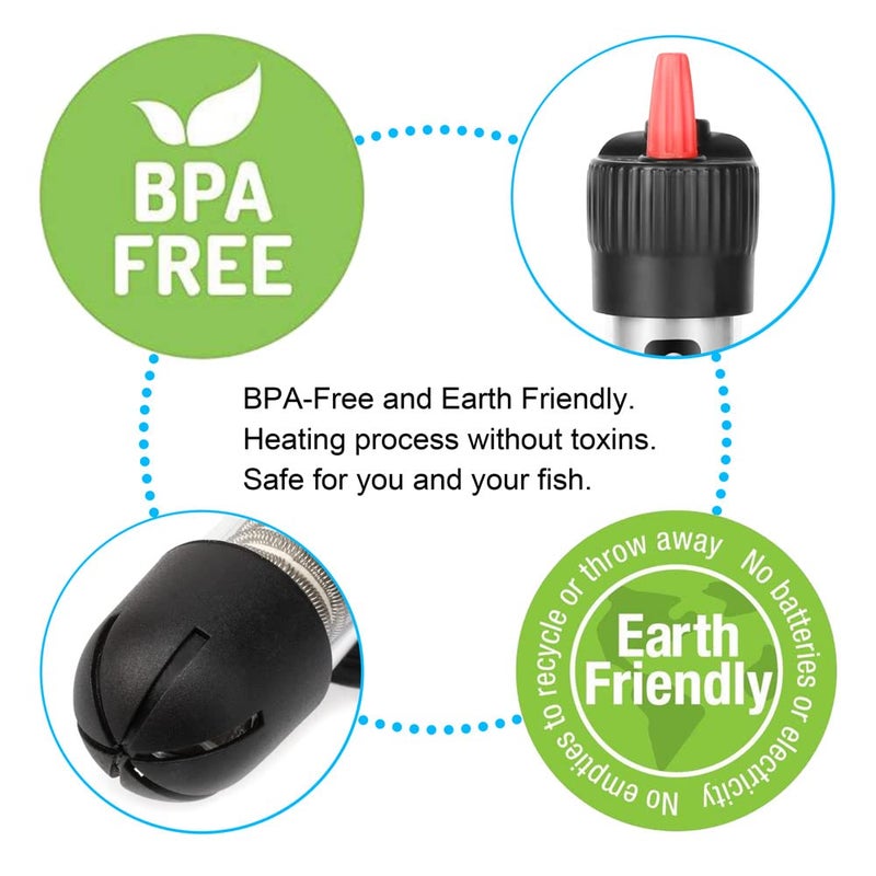 DaToo Aquarium Heater Fish Tank Heater Submersible 300 Watt, 1 Yr Warranty - Image 5